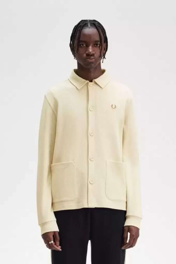 Polo da uomo a maniche lunghe con bottoni Polo da uomo a maniche lunghe con bottoni