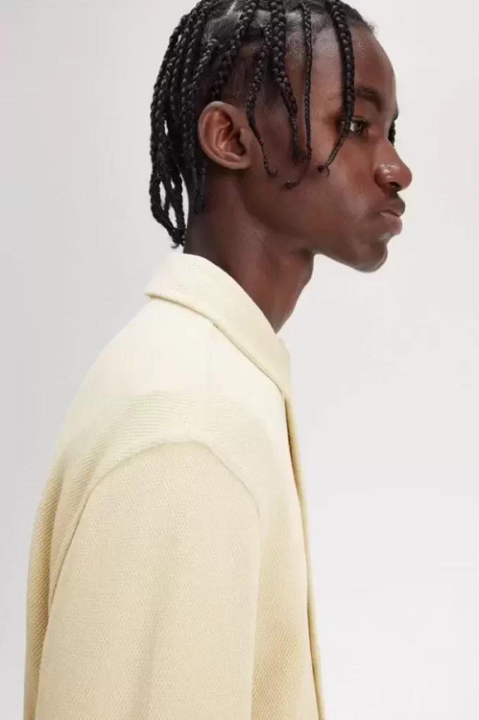 Polo da uomo a maniche lunghe con bottoni Polo da uomo a maniche lunghe con bottoni