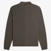 Polo da uomo a maniche lunghe con righe sfumate Polo da uomo a maniche lunghe con righe sfumate