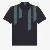 Polo da uomo a righe Glitch Polo da uomo a righe Glitch