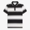 Polo da uomo a righe sfumate Polo da uomo a righe sfumate