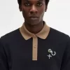 Polo da uomo con colletto a contrasto Polo da uomo con colletto a contrasto