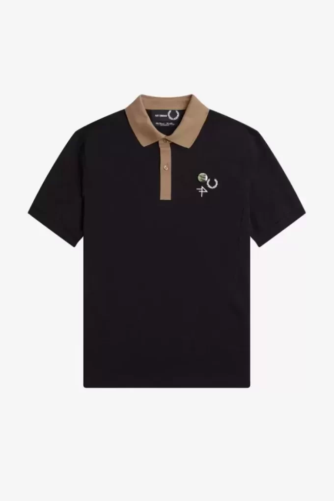 Polo da uomo con colletto a contrasto Polo da uomo con colletto a contrasto