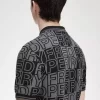 Polo da uomo con grafica a blocchi Polo da uomo con grafica a blocchi