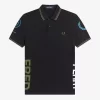 Polo da uomo con marchio grafico Polo da uomo con marchio grafico