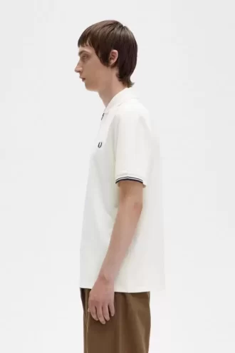 Polo da uomo con mezza zip Polo da uomo con mezza zip