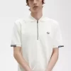Polo da uomo con mezza zip Polo da uomo con mezza zip
