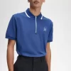Polo da uomo con mezza zip Polo da uomo con mezza zip