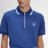 Polo da uomo con mezza zip Polo da uomo con mezza zip