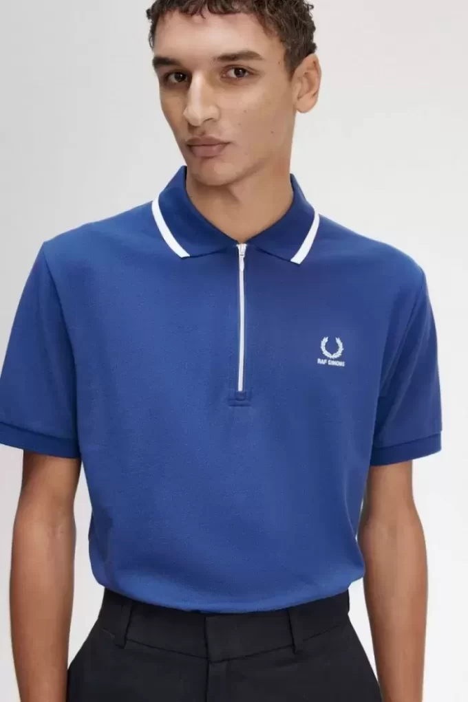Polo da uomo con mezza zip Polo da uomo con mezza zip