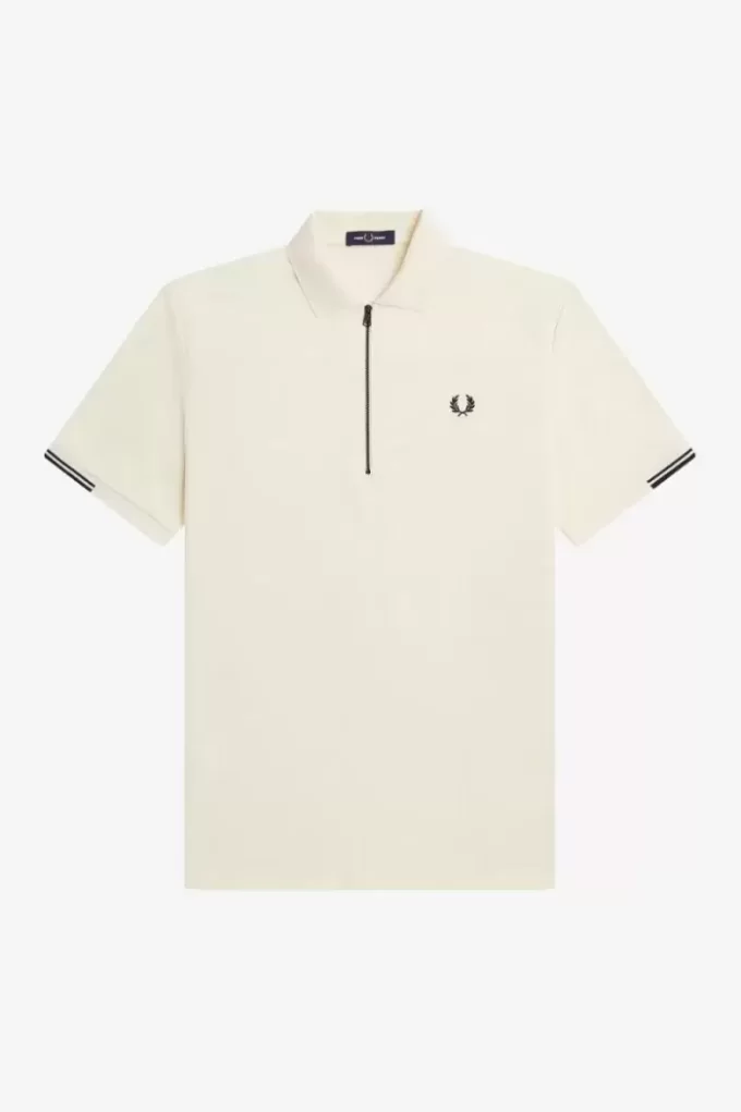 Polo da uomo con mezza zip Polo da uomo con mezza zip