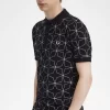 Polo da uomo geometrica Polo da uomo geometrica