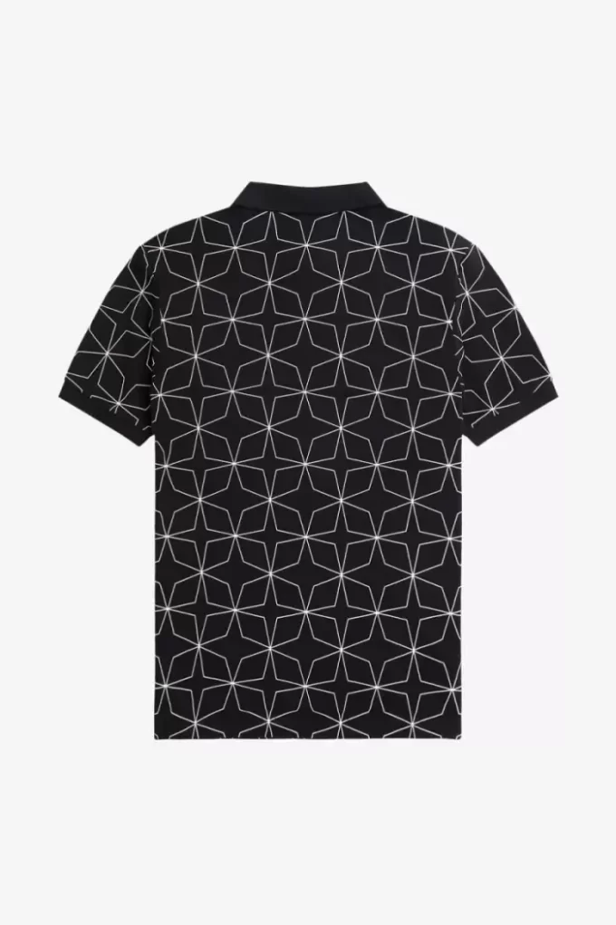 Polo da uomo geometrica Polo da uomo geometrica
