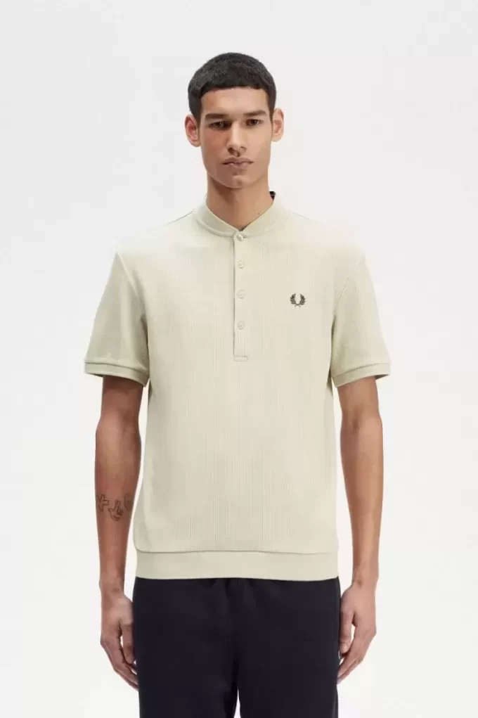 Polo da uomo Henley Polo da uomo Henley