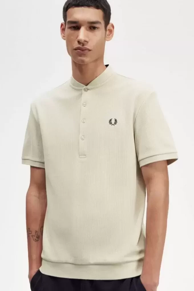 Polo da uomo Henley Polo da uomo Henley
